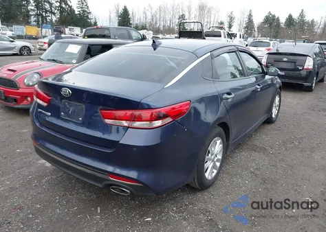 2018 Kia Optima Lx из США, поврежденный, VIN 5XXGT4L32JG193853